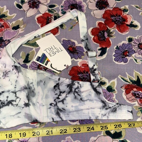 M 8/10 Women’s Bikini Top Two Adjustable Straps Underwire - Picture 13 of 13